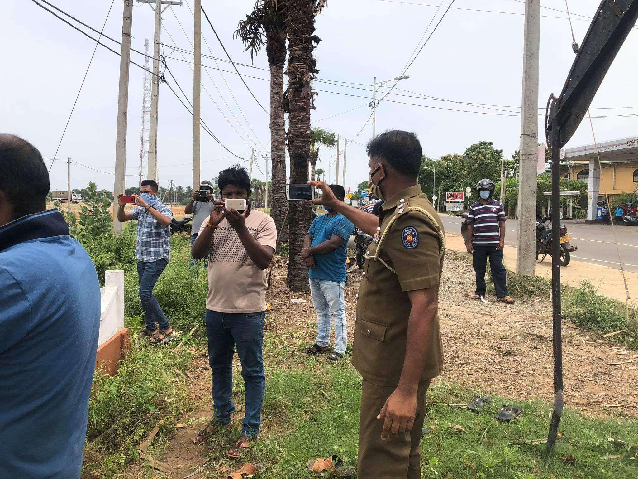 Jaffna police chief in direct surveillance of remembrance vigils